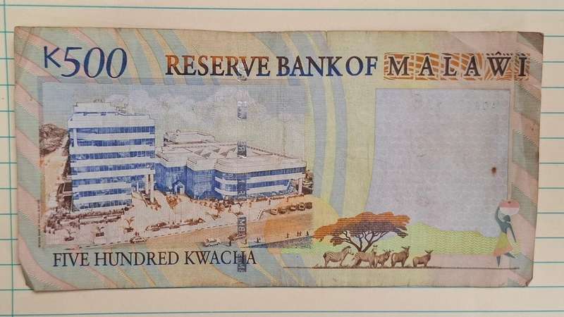 2005 - Malawi - 500 Kwacha -  - Demonetised No - AW 8473375