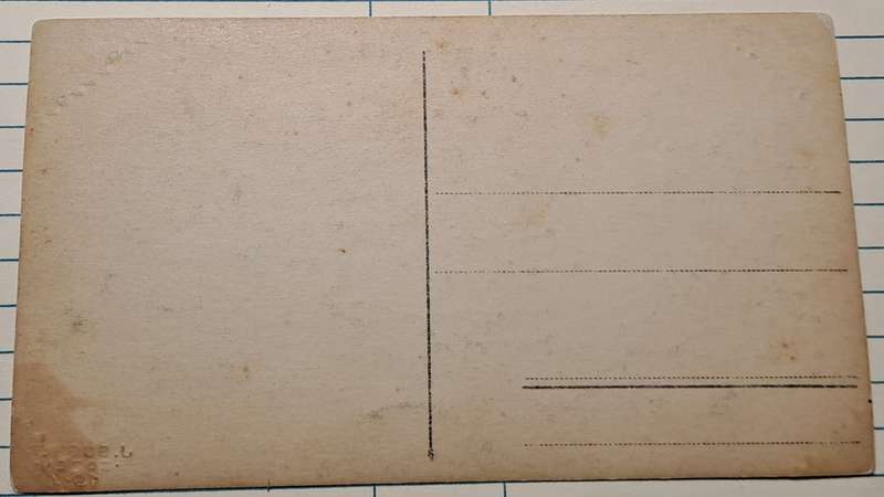 Antique Postcard - 1914 -  "Barenloch" -  Print of photograph taken by Italian Photographer : J Gug