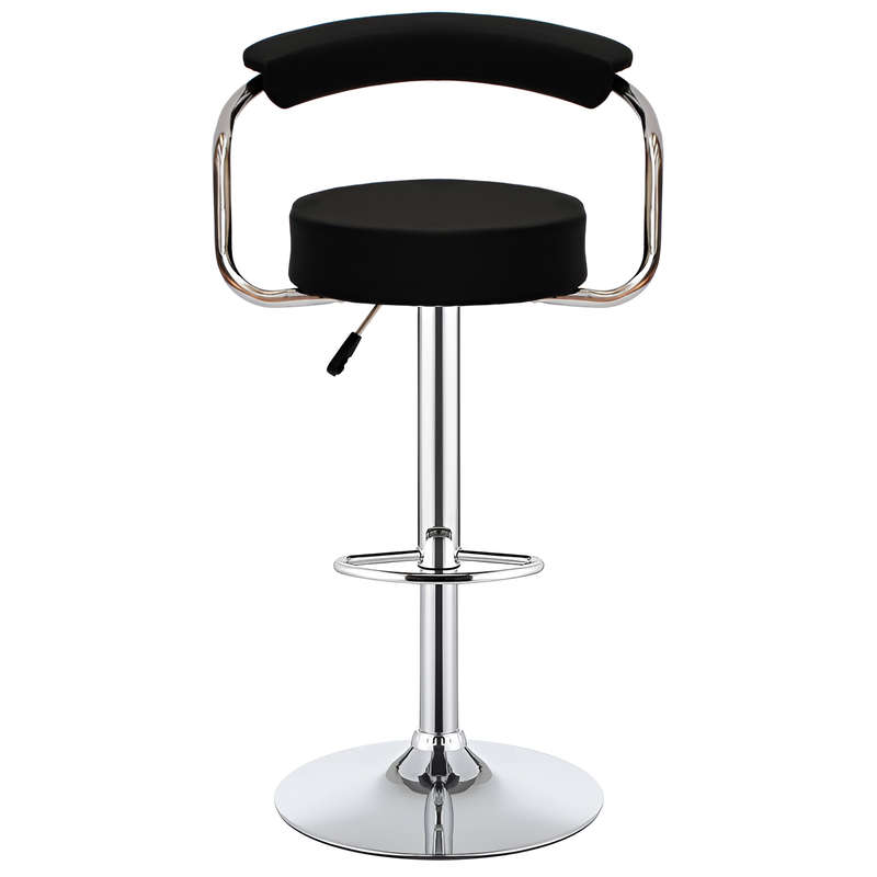 FlexiHeight Barstool Black
