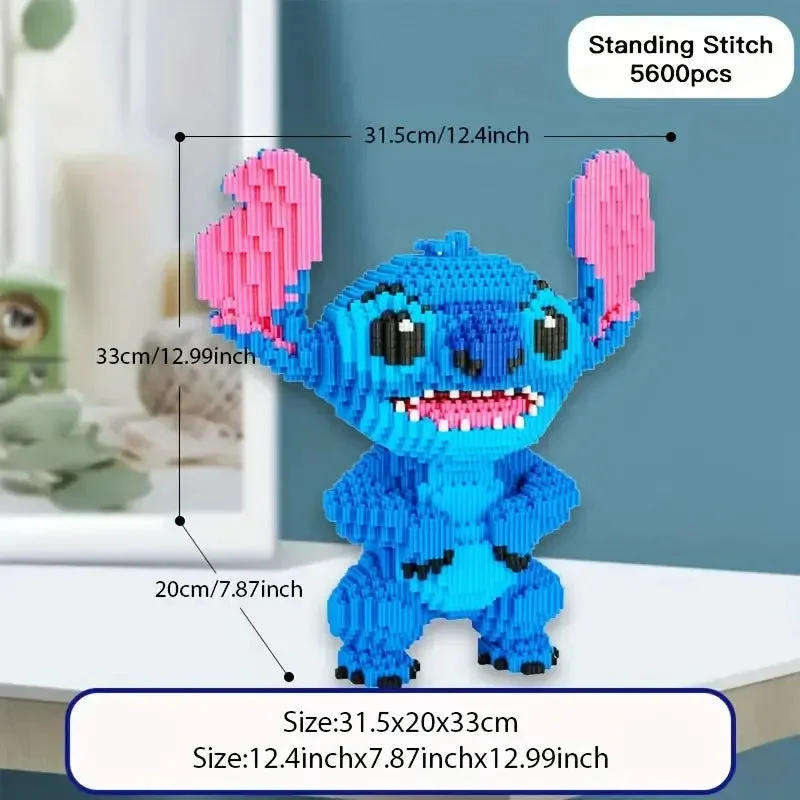 5600 pcs Stitch Building Blocks