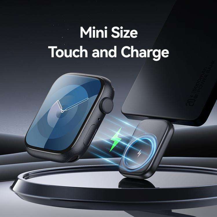 Apple Watch Type-C Plug Portable Wireless Charger(Metal Gray)