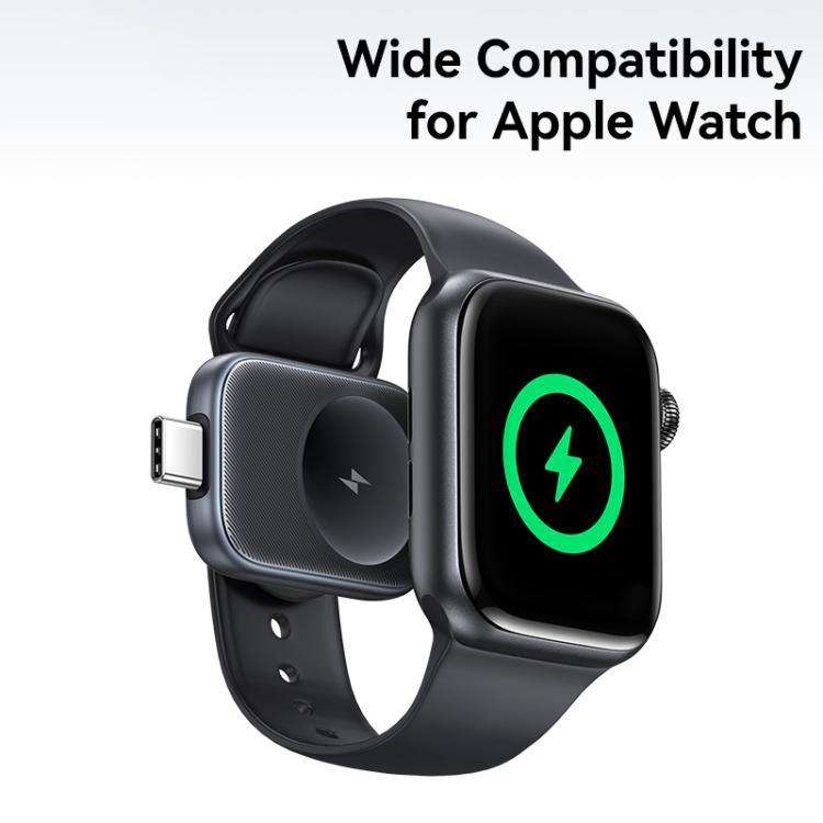 Apple Watch Type-C Plug Portable Wireless Charger(Metal Gray)