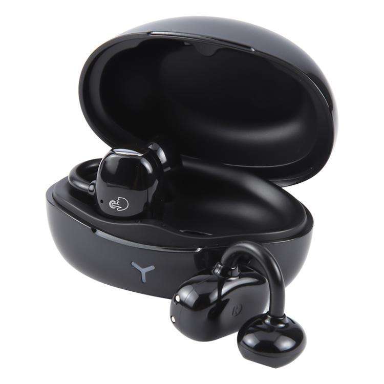 ZGA GS24 Ear Clip Wireless Bluetooth Earphones(Black)