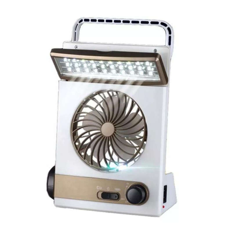 Solar Light Fan With Light Regulation