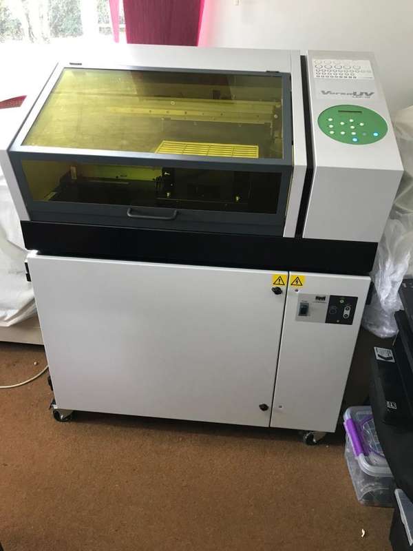 ROLAND LEF 12 UV PRINTER & BOFA PrintPRO Base LEF 200 - FUME EXTRACTOR/BASE