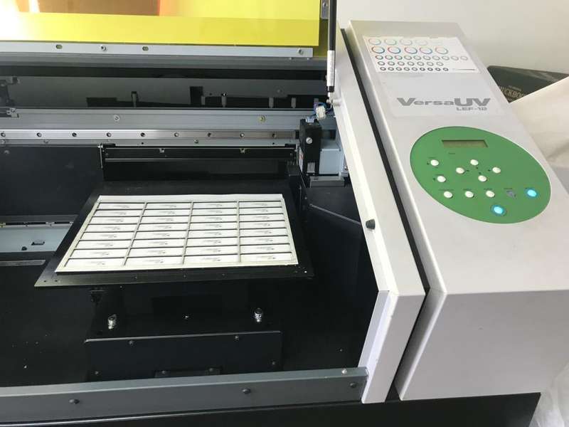 ROLAND LEF 12 UV PRINTER & BOFA PrintPRO Base LEF 200 - FUME EXTRACTOR/BASE