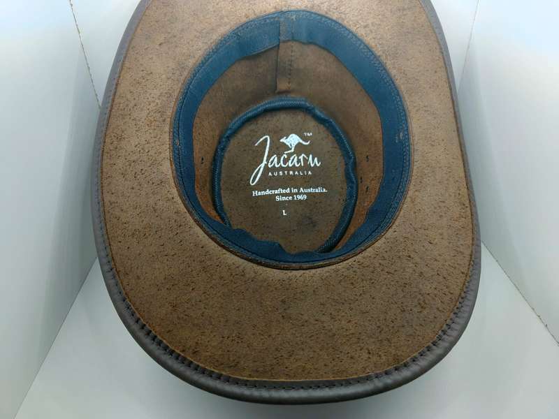 Original Jacaru Australia Leather Hat