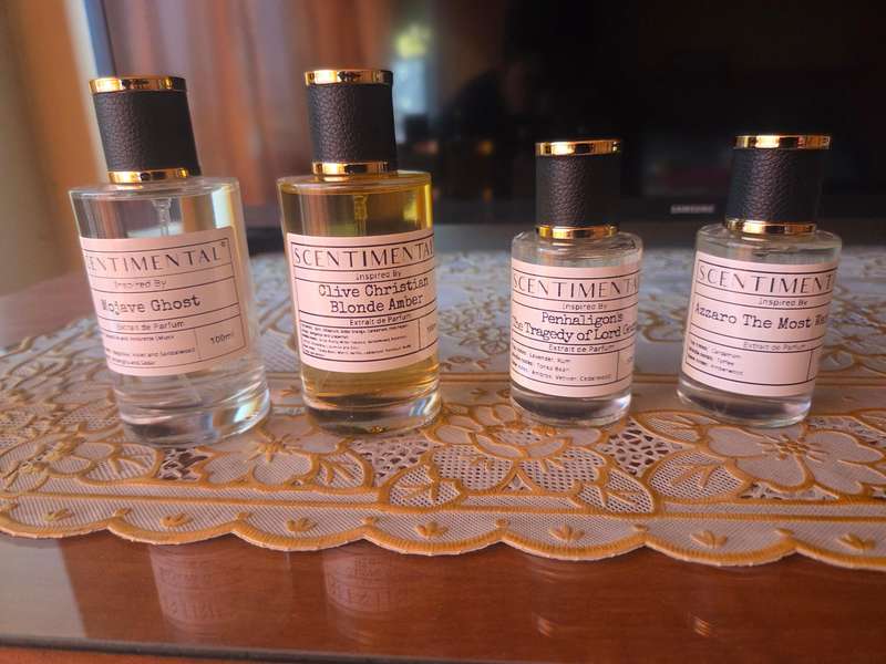 FOUR SCENTIMENTAL FRAGRANCES BRAND NEW
