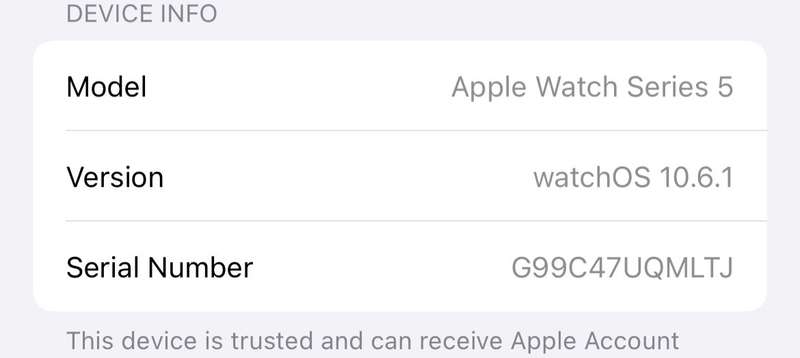 APPLE WATCH SERIES 5 40MM