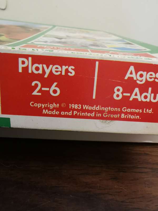 V1intage Totopoly Horse Racing Board Game