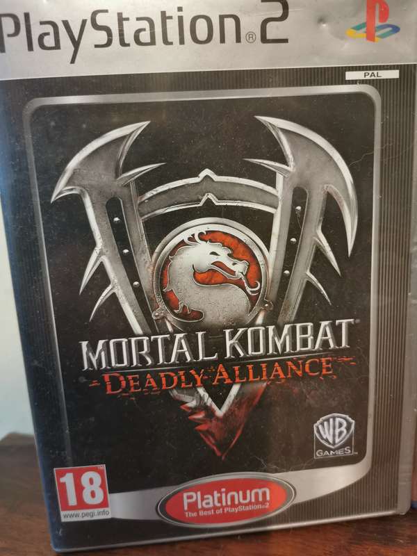 Mortal Kombat Combo on PlayStation 2 with Booklets