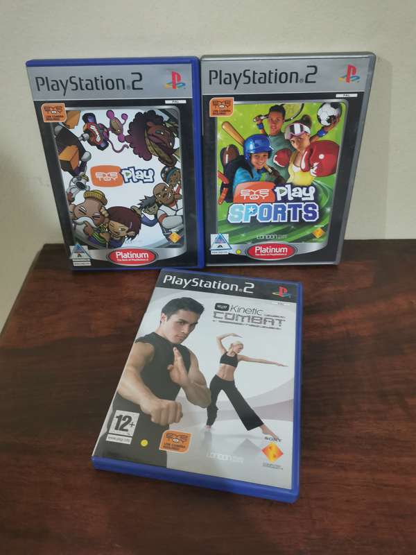 PlayStation 2 Eye Toy Game Combo - see pics