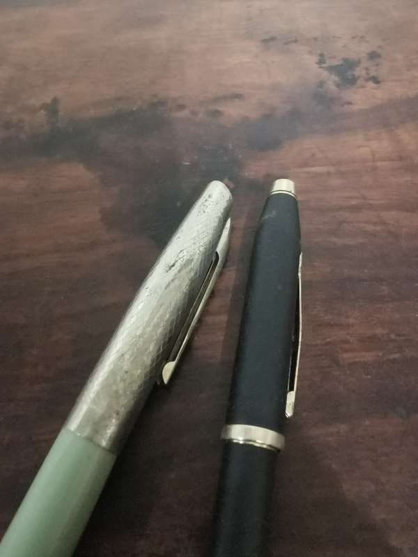 Pair of Vintage Gold Nib Fountain Pens