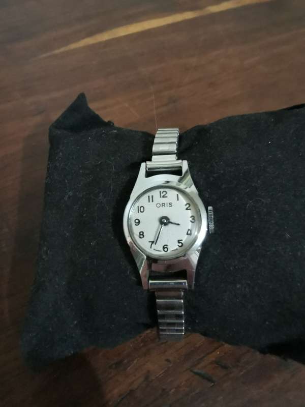 Vintage Oris Ladies Watch with Stretch Strap