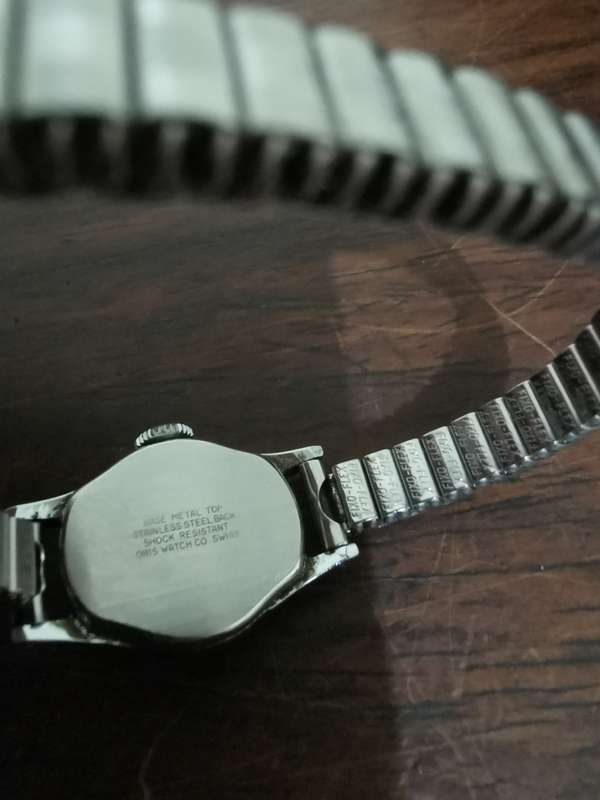 Vintage Oris Ladies Watch with Stretch Strap