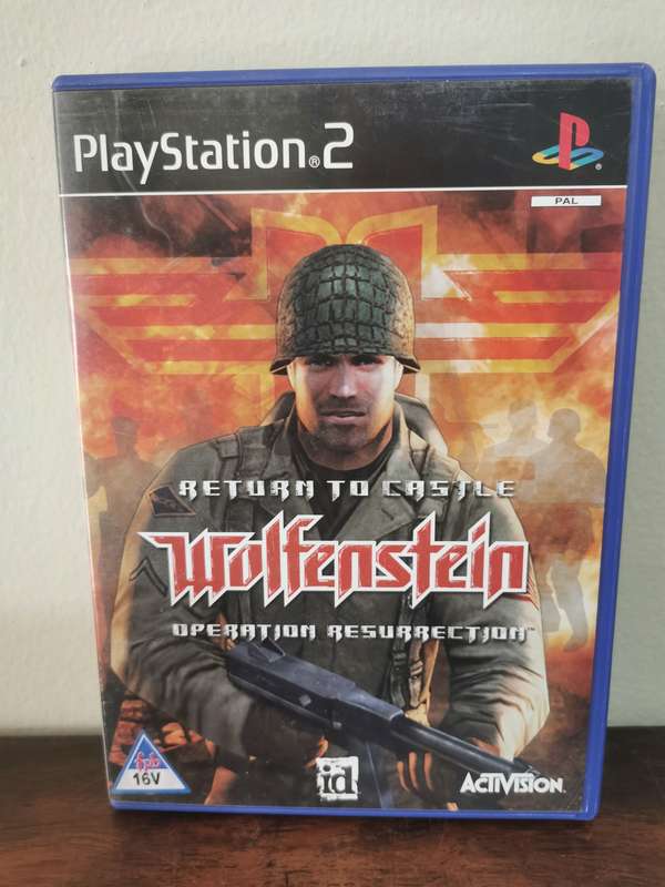 Return to Castle Wolfenstein on PlayStation 2 with Booklet