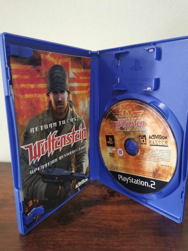 Return to Castle Wolfenstein on PlayStation 2 with Booklet