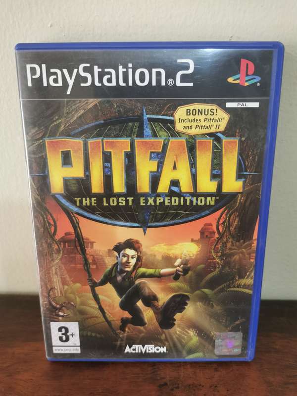 Pitfall the Lost Expedition on PlayStation 2 with Booklet