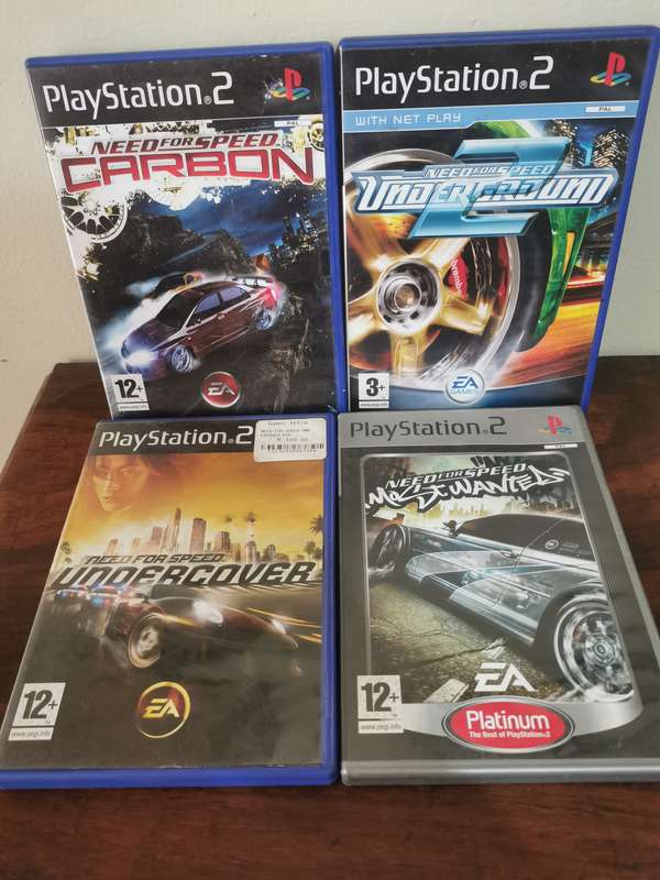 Need for Speed Collection on PlayStation 2 - see pics