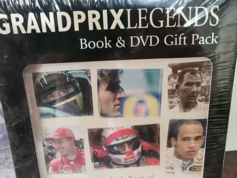 Grand Prix Legends Gift Pack with Book and DVD