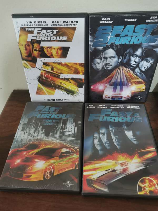 The Fast and the Furious 1-8 Complete Collection on DVD