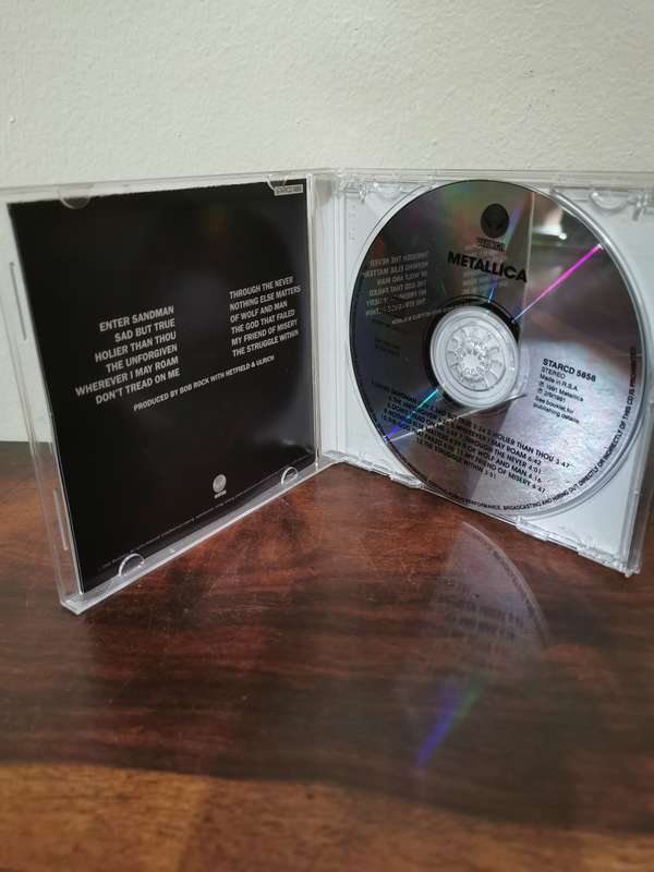 Rare! Metallica Black CD