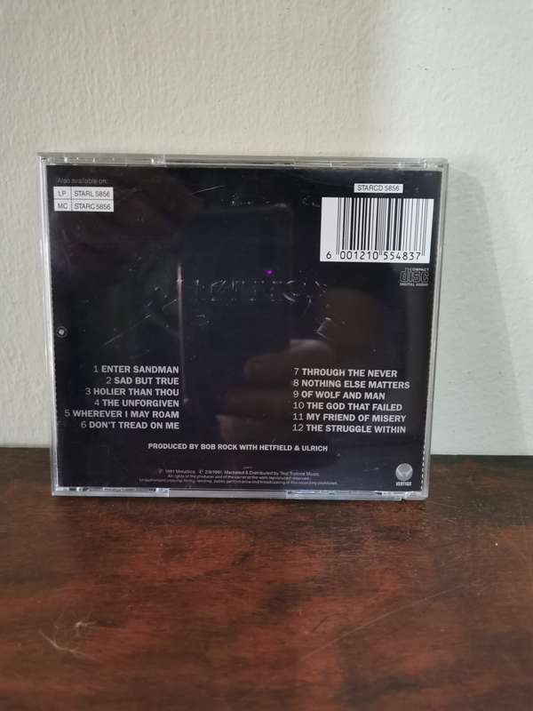 Rare! Metallica Black CD