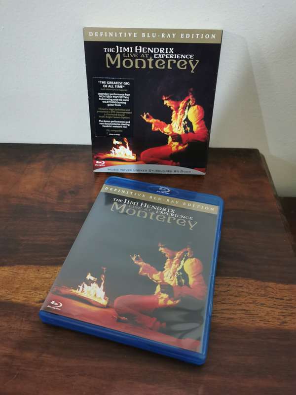 Jimi Hendrix Experience live at Monterey on Blu-ray
