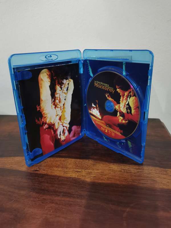 Jimi Hendrix Experience live at Monterey on Blu-ray