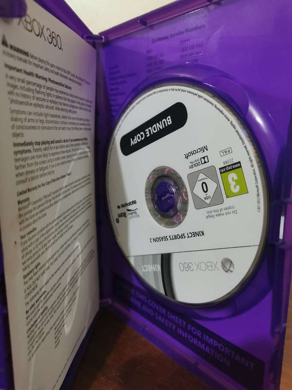 Xbox 360 Kinect Game Selection
