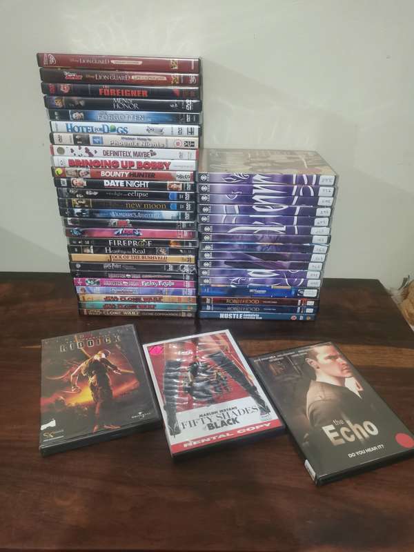 MASSIVE Collection of Movies and Series on DVD x45