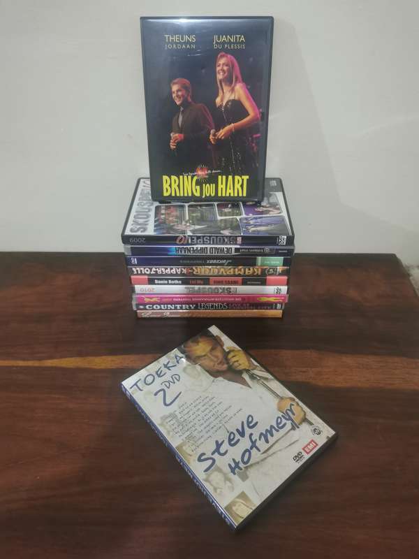 Afrikaans Music DVD Selection