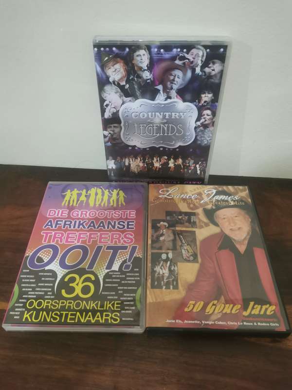 Afrikaans Music DVD Selection