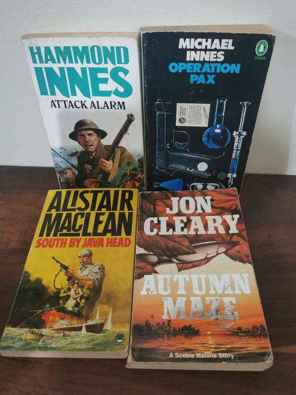 Vintage Action Novel Collection x15