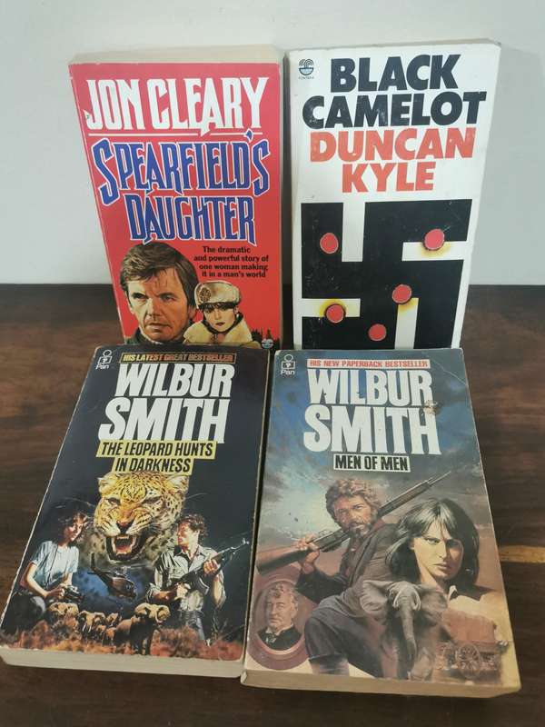Vintage Action Novel Collection x15