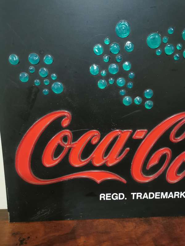 Coca-Cola Display Sign 58cmx47cm