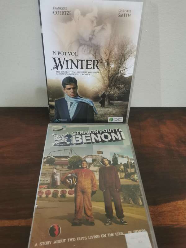 Selection of Afrikaans Movies and Comedians on DVD