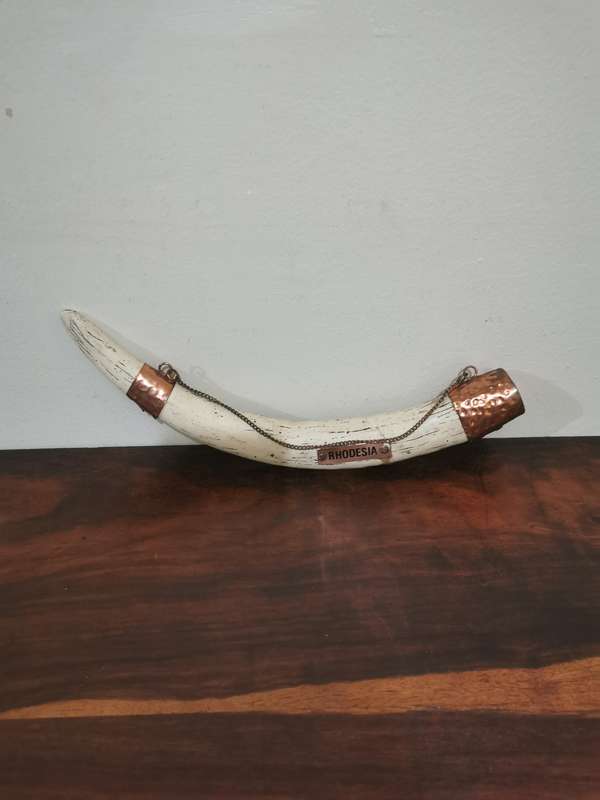 Stunning Wall Art from Rhodesia in Copper and Wood