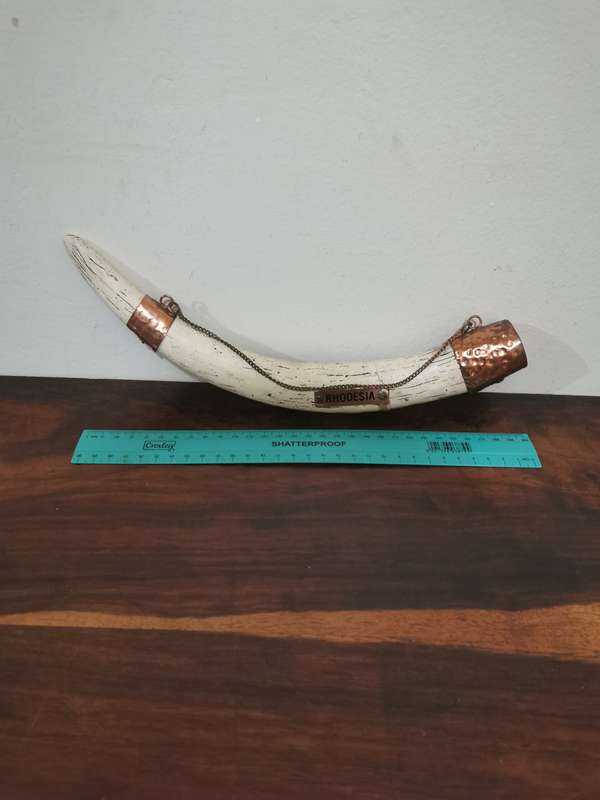 Stunning Wall Art from Rhodesia in Copper and Wood