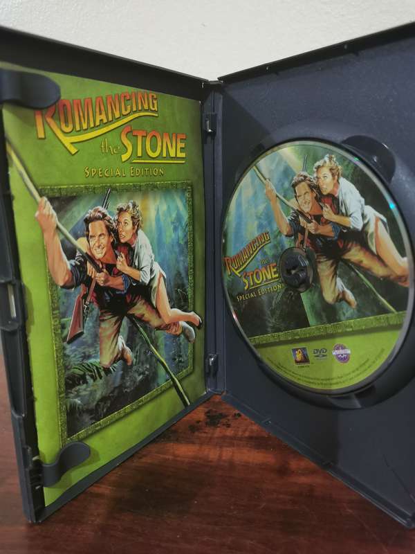 Very Rare Special Edition Set on DVD with Booklets - Romancing the Stone and Jewel of the NIle