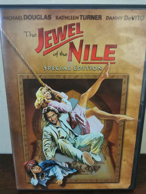 Very Rare Special Edition Set on DVD with Booklets - Romancing the Stone and Jewel of the NIle