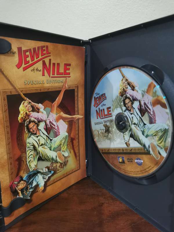 Very Rare Special Edition Set on DVD with Booklets - Romancing the Stone and Jewel of the NIle