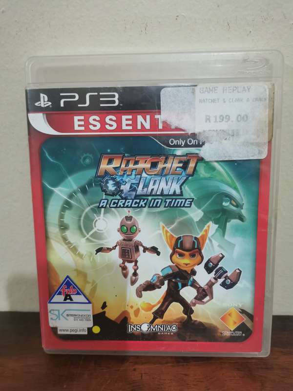 Ratchet and Clank - A Crack in Time on PlayStation 3 with Booklet