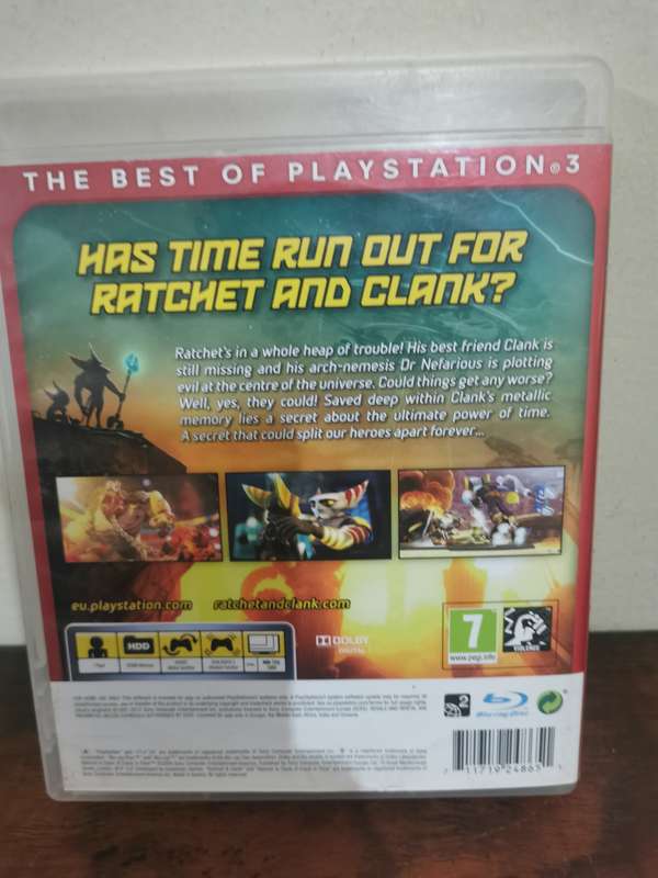 Ratchet and Clank - A Crack in Time on PlayStation 3 with Booklet