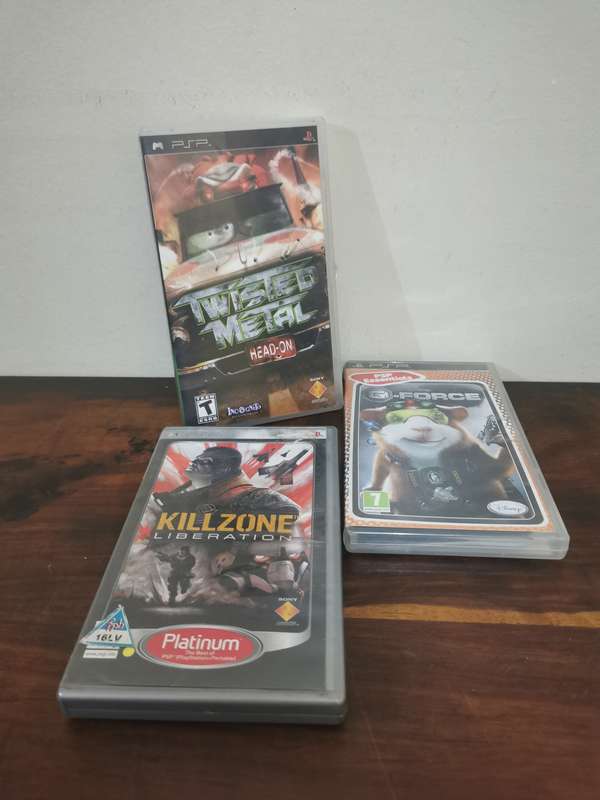 PSP Game Selection