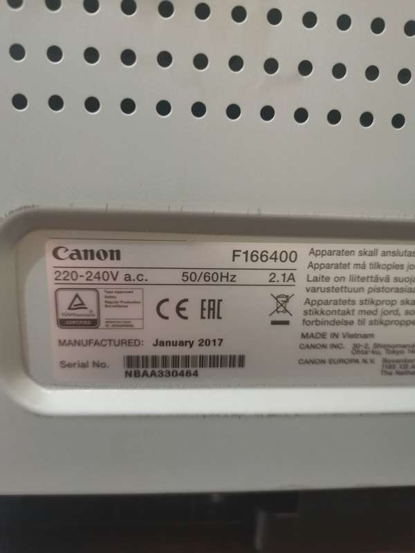 Canon i-sensys LBP6030 printer