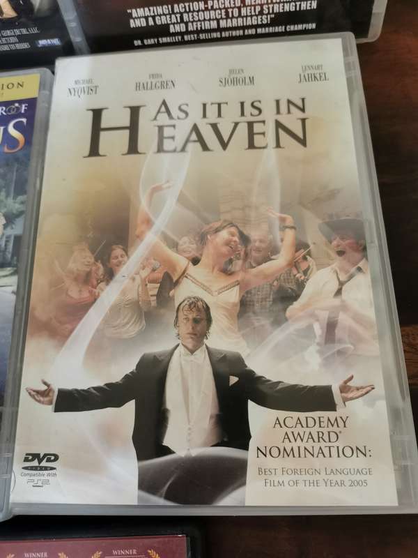 Selection of Faith Inspiring and Religious Films on DVD