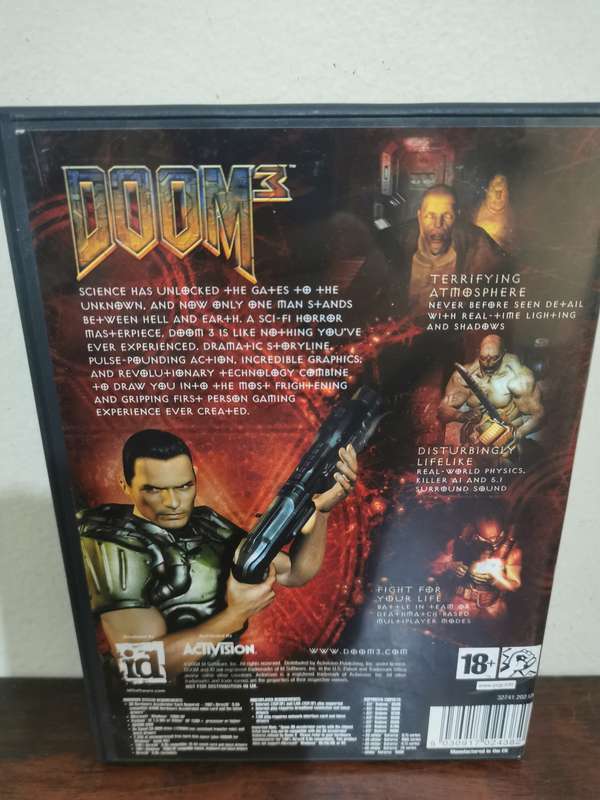 Doom 3 on PC complete with Booklet