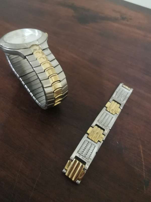 Classy Gentleman's Watch and Bracelet Combo