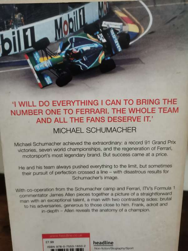 Michael Schumacher - The Edge of Greatness by James Allen